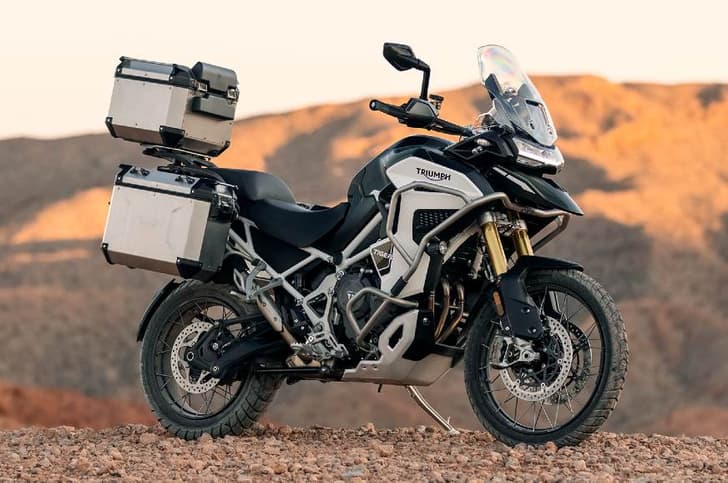 The 2022 Triumph Tiger 1200 Rally Explorer.