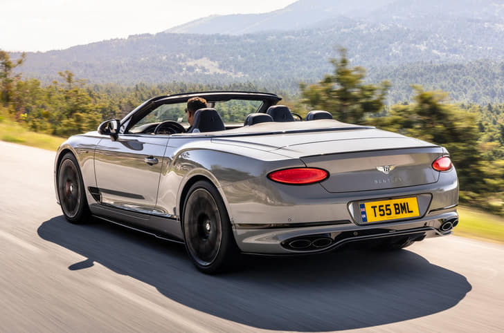 Bentley Continental GT S rear