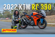 2022 KTM RC 390 video review