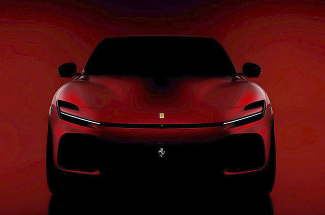Ferrari Purosangue SUV global debut this September