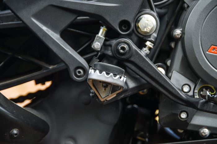 2022 KTM 390 Adventure review: The all-rounder KTM 390 Adventure footpeg