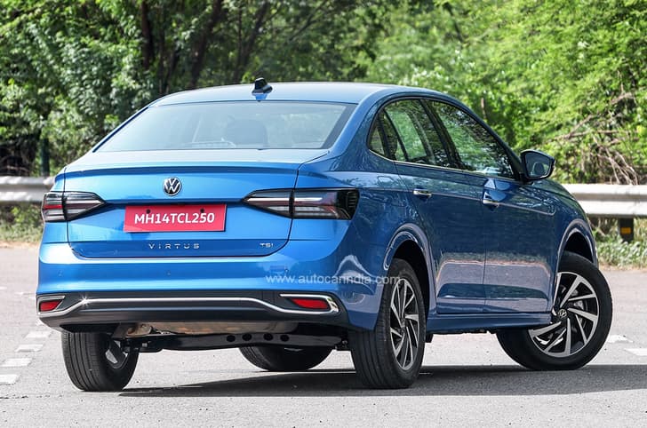 2022 Volkswagen Virtus 1.0TSI MT rear quarter