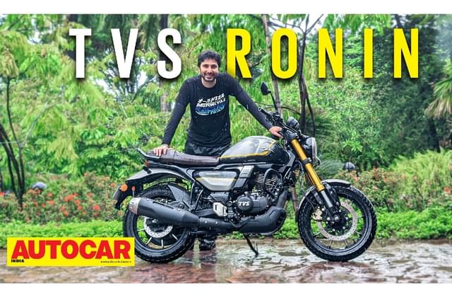 TVS Ronin video review