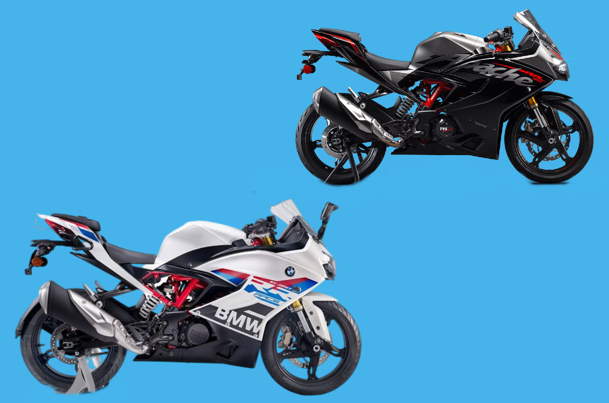 Rr310 R BMW G 310 RR vs TVS Apache RR310: what are the differences? | Autocar India