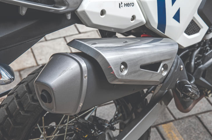 Hero Xpulse 200 4V exhaust image