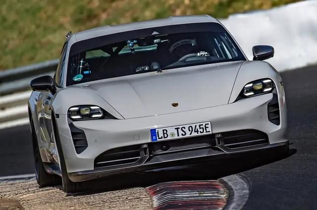 Porsche Taycan Turbo S sets new Nurburgring lap time record