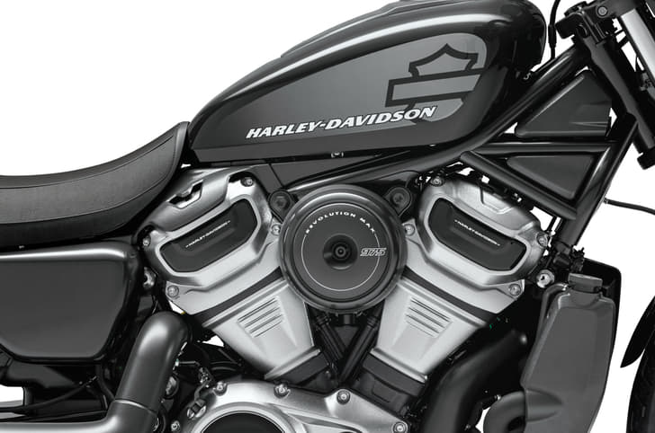 HD nightster engine shot.