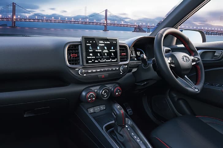 Hyundai Venue N Line dashboard