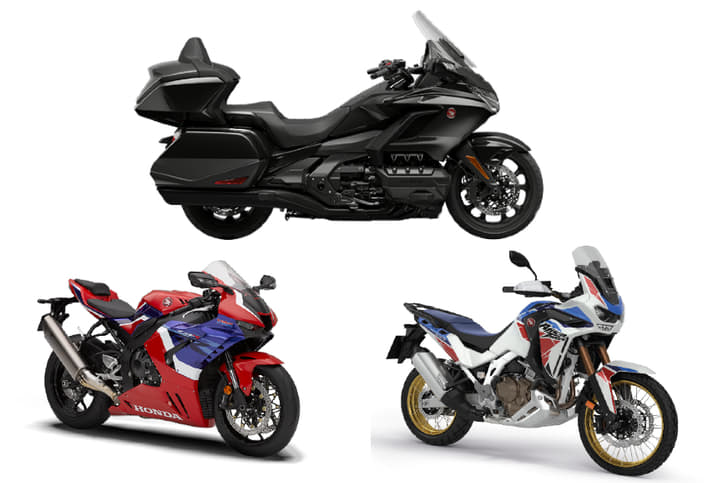 Honda recall Gold Wing, Africa Twin and Fireblade in India 2022.