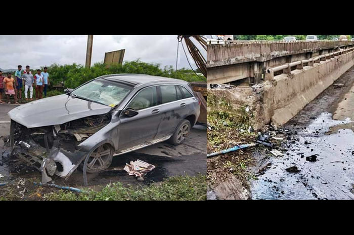 Mercedes-Benz GLC accident 
