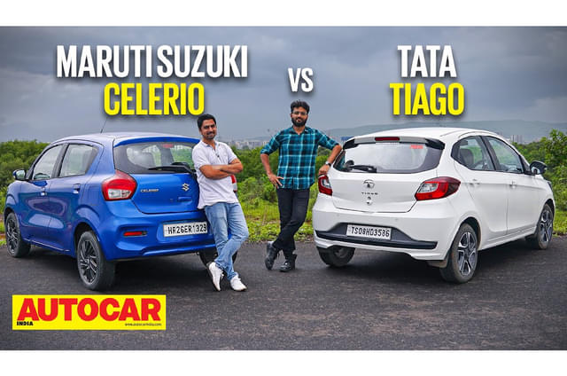 2022 Maruti Celerio vs Tata Tiago comparison video 