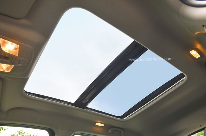 Maruti Suzuki Grand Vitara review: Creta’s most serious rival yet Maruti Suzuki Grand Vitara panoramic sunroof