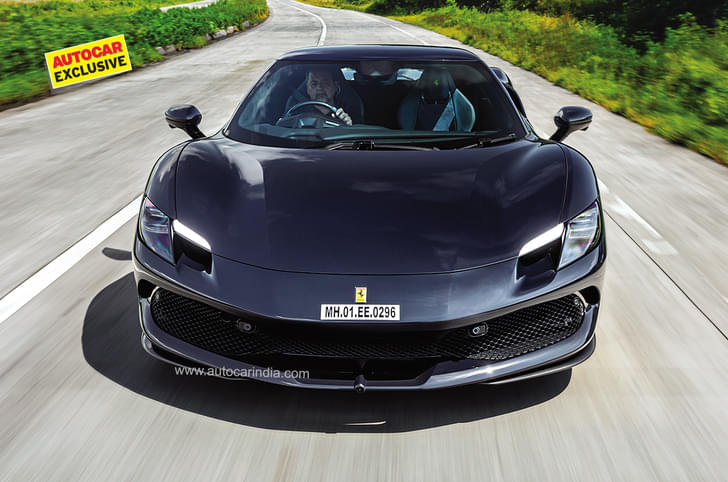 2022 Ferrari 296 GTB front.