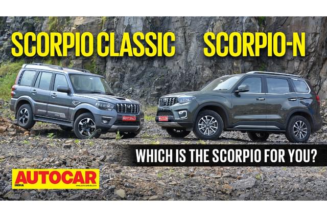 2022 Mahindra Scorpio N vs Scorpio Classic comparison video