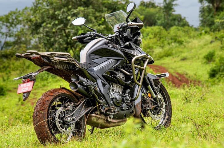 Zontes 350T ADV review.