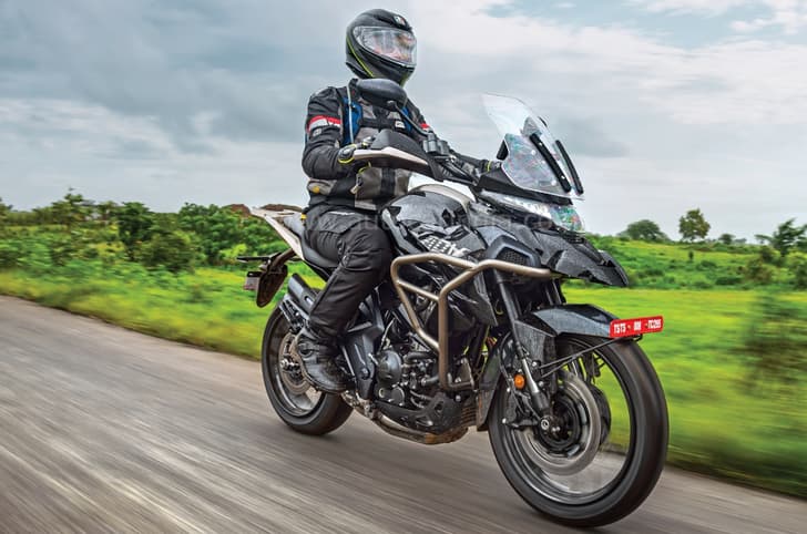 Zontes 350T ADV review.