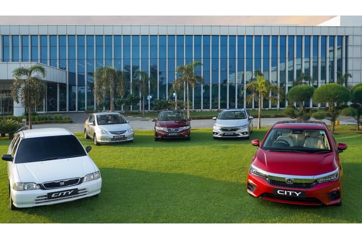 Honda City all generations 