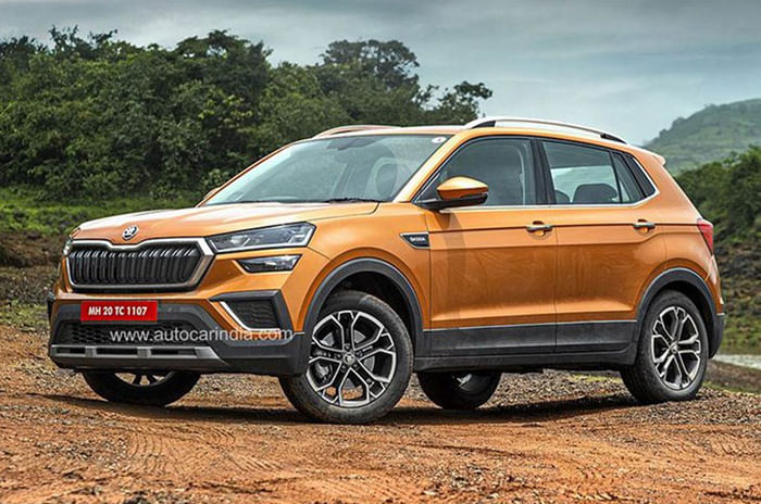 What is the best replacement for a Renault Duster diesel? Skoda Kushaq front quarter