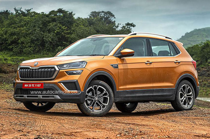 What is the best replacement for a Fiat Abarth Punto? Skoda Kushaq front quarter