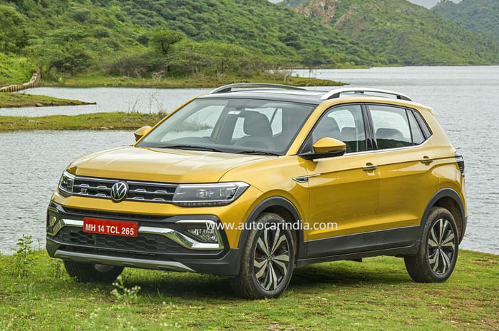 What is the best replacement for a Fiat Abarth Punto? Volkswagen Taigun front quarter