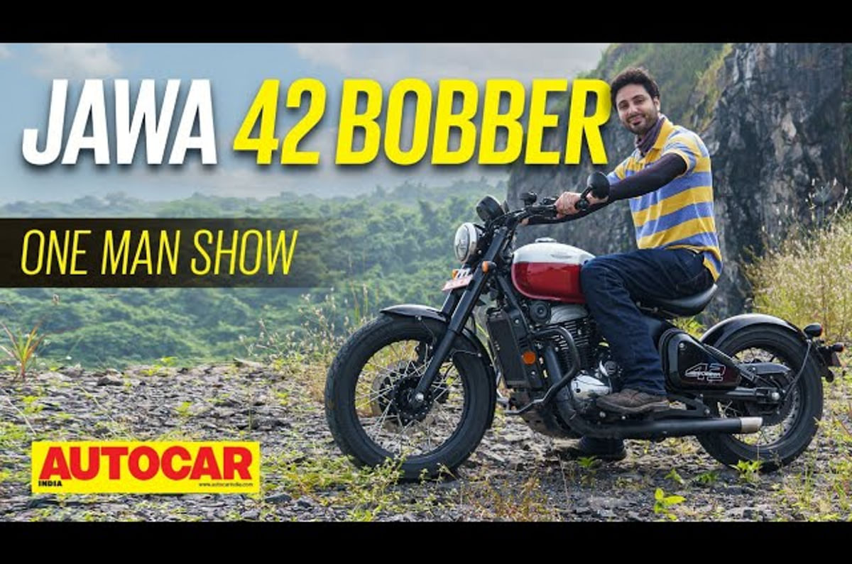 2022 Jawa 42 Bobber video review