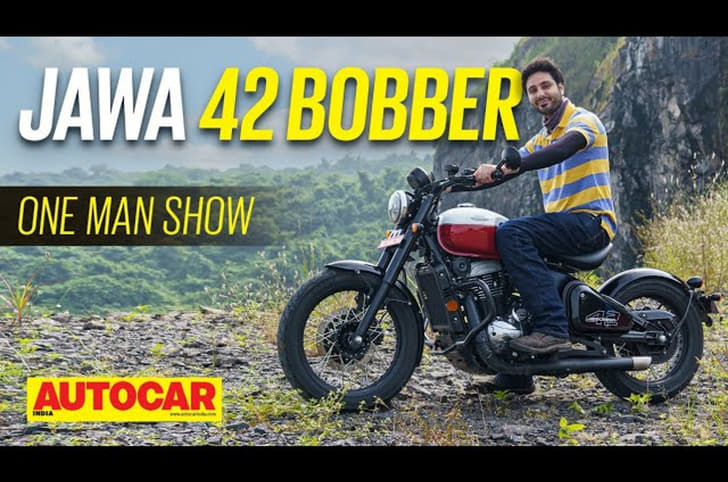 2022 Jawa 42 Bobber video review