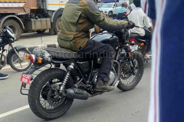 650cc Royal Enfield scrambler spied in India for first time