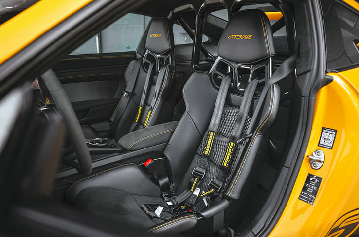 Porsche 911 GT3 RS seats 