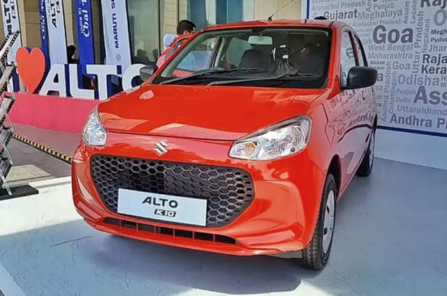 Discounts of up to Rs 57,000 on Maruti Alto K10, Celerio,...