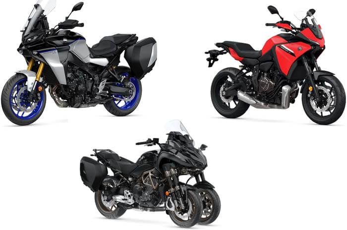 Updated Yamaha Tracer range, Niken shown at EICMA 2022