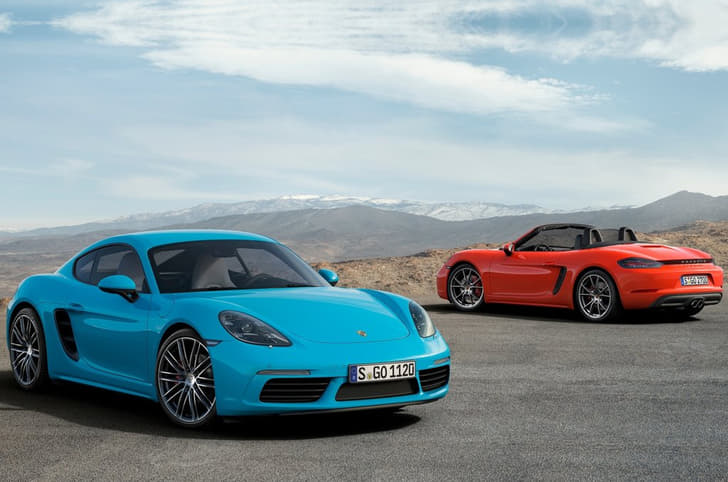 Porsche 718 Cayman, Boxster 