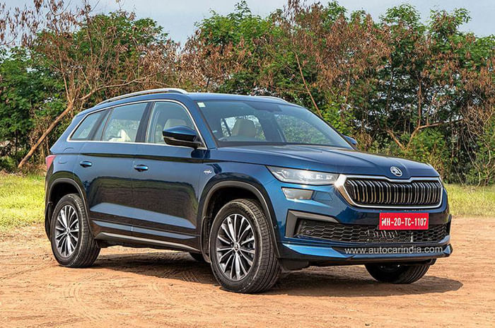 VW Tiguan, Skoda Kodiaq or Hyundai Tucson: Which SUV is best to drive? Skoda Kodiaq front quarter