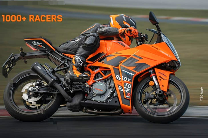 KTM RC Cup India bike