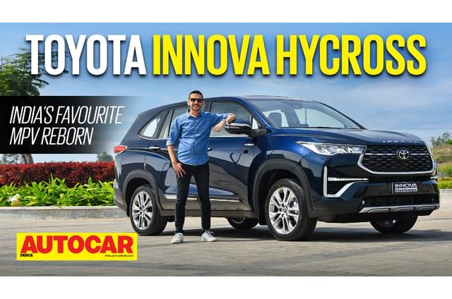 Toyota Innova Hycross video review