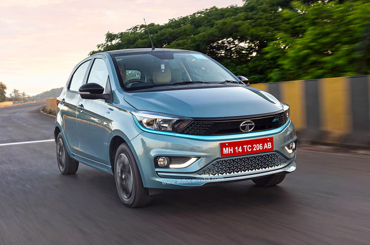 2022 Tata Tiago EV front tracking