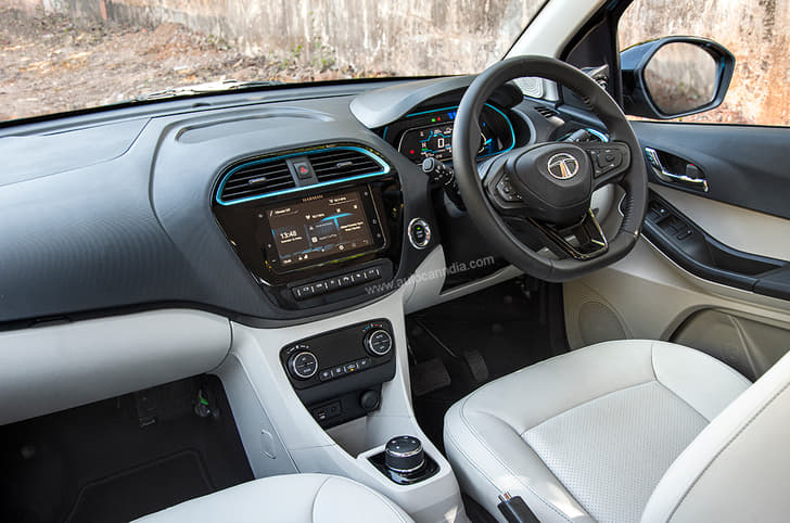 2022 Tata Tiago EV interior