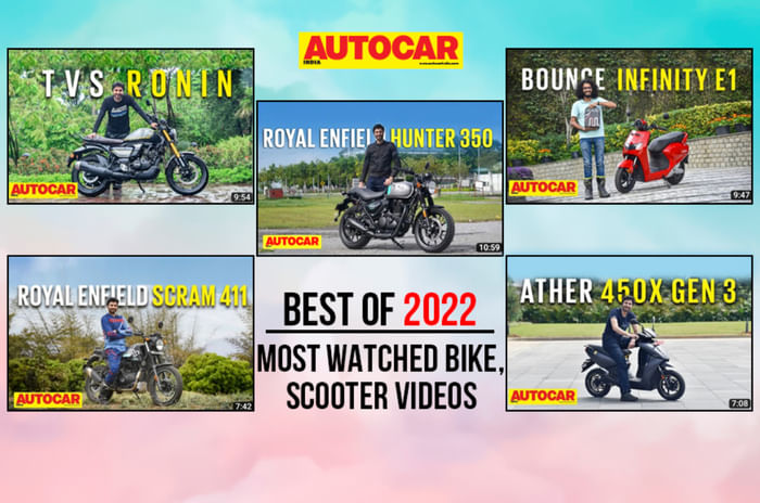 Best of 2022: Most watched bike, scooter video reviews