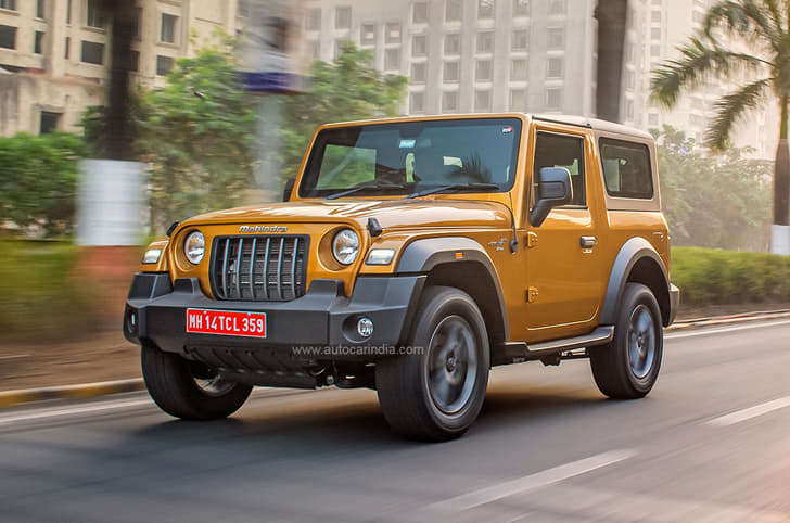 2023 Mahindra Thar 4X2 front tracking