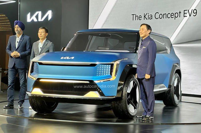 Auto Expo 2023: Kia EV9 concept shown in India