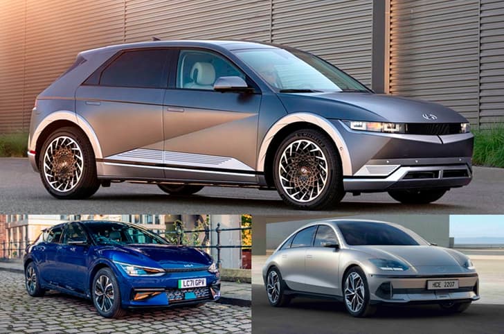 Hyundai Ioniq 5 Ioniq 6 Kia EV6