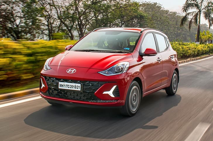 2023 Hyundai Grand i10 Nios front tracking