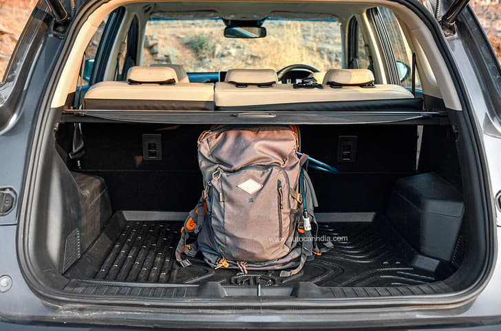 2023 MG Hector facelift boot