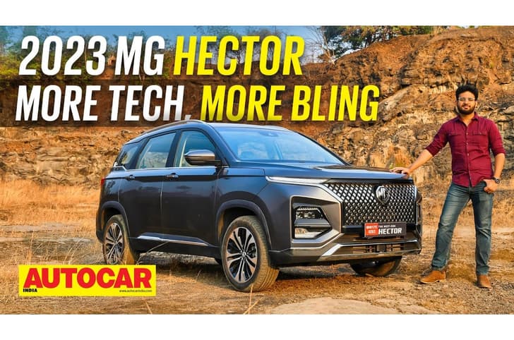 MG Hector facelift video review