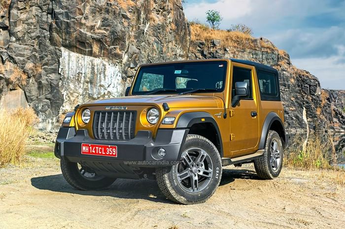Mahindra Thar front
