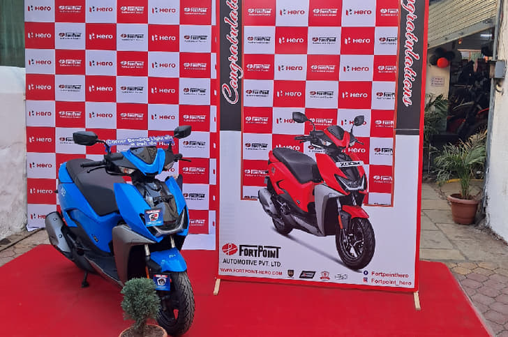 Hero Xoom deliveries begin in Mumbai