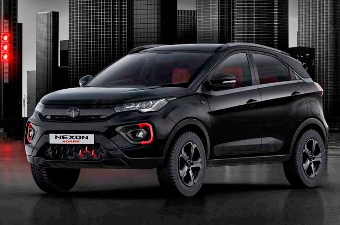 Tata Nexon Red Dark
