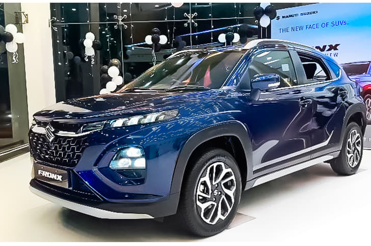 Maruti Fronx front quarter