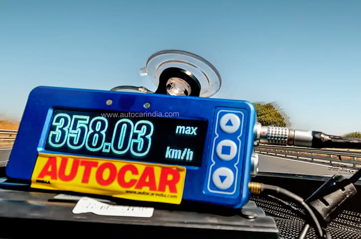 Pininfarina Battista Autocar India top speed record