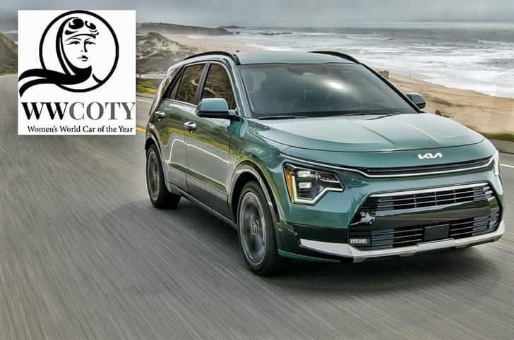 Kia Niro Women's World Car of the Year award.