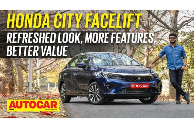 Honda City facelift video review